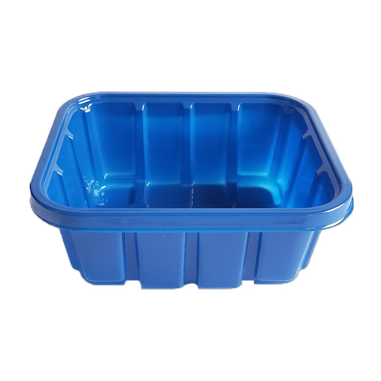Blue mushroom box